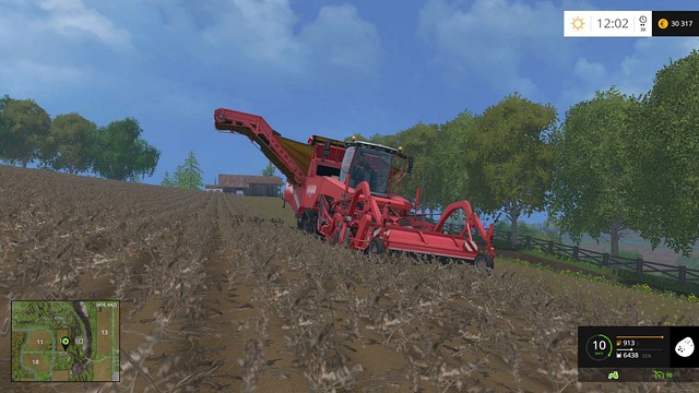 The most expensive harvester means the most efficient work. - Sugar beets and potatoes - Plants - Farming Simulator 15 Game Guide