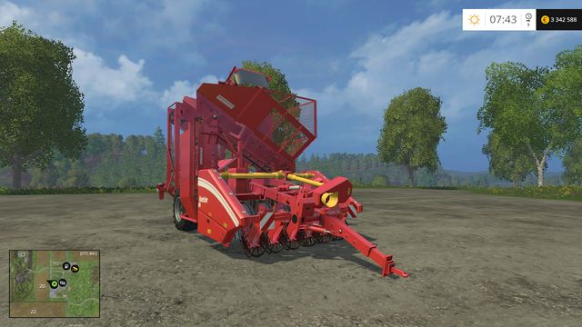 Model: Rootster 604 - Harvesting sugar beets - Machines - Farming Simulator 15 Game Guide