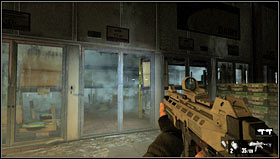 Take the new toys and go to the end of the aisle where the rack will fall down on you - Level 03: Store - Walkthrough - F.3.A.R. - Game Guide and Walkthrough