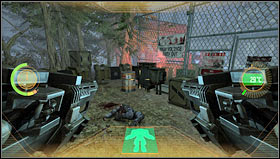 When you leave the buildings go right - Level 04: Suburbs - Walkthrough - F.3.A.R. - Game Guide and Walkthrough