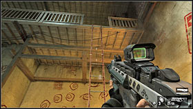 When you kill the enemies go to the military checkpoint [#5 - Level 05: Tower - Walkthrough - F.3.A.R. - Game Guide and Walkthrough