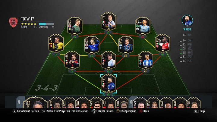 LP - FUT 20: Team of the Week 17 (TOTW) - FIFA 20 Ultimate Team - FUT 20: Team of the Week - FIFA 20 Guide