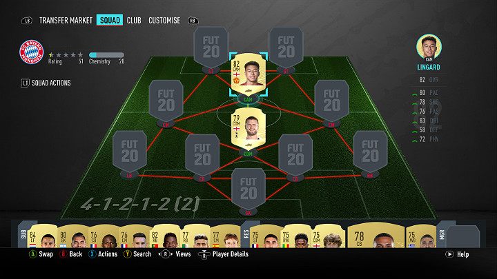 A player who has the required connections with the rest of the squad will have 10 chemistry only when placed in his designated position - FIFA 20: How to achieve perfect chemistry in FUT 20, FIFA 20 Ultimate Team? - FIFA 20: FIFA 20 Ultimate Team - FIFA 20 Guide