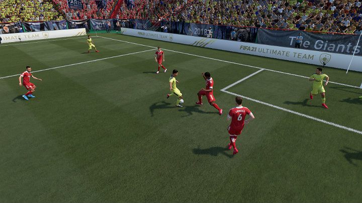 Aggressive pressure on the opponent's half is usually used when there is not much time left and the score indicates that you can lose the match - FIFA 21: Advanced defensive techniques - Defensive game - FIFA 21 Guide