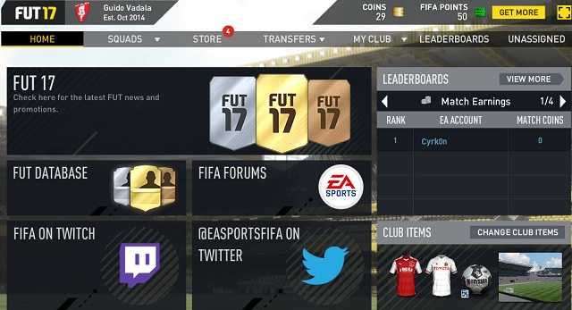 FUT Web App is a very useful trading tool - Trade and turning a profit before the release | FUT - FIFA Ultimate Team - FIFA 17 Game Guide
