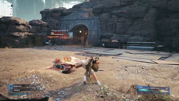 Now you have to face two more demanding opponents (Wayward Wolf) - Final Fantasy VII Remake Intermission: First Challenge - walkthrough - Chapter 1: Wutais Finest - Final Fantasy 7 Remake Guide