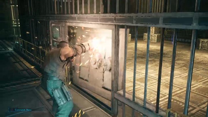 After joining forces, fight encountered enemies and continue on towards the exit, destroying, among others, big windmills found along the way - Final Fantasy 7 Remake: A Broken World, walkthrough - Chapters - Final Fantasy 7 Remake Guide