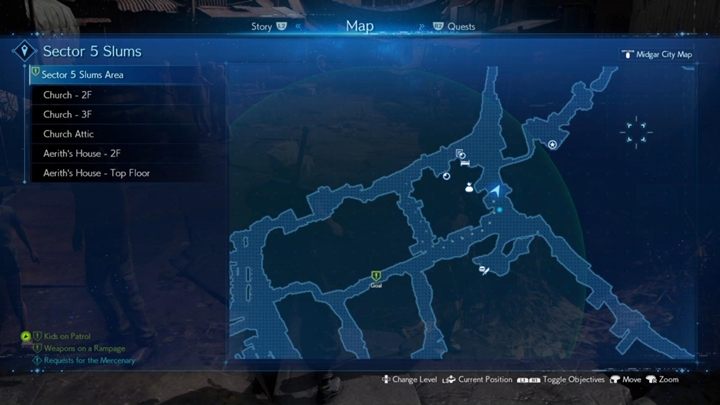 Your job is to find five kids who went out on patrol - Final Fantasy 7 Remake: Kids on Patrol quest, walkthrough - Chapter 8, Budding Bodyguard - Final Fantasy 7 Remake Guide