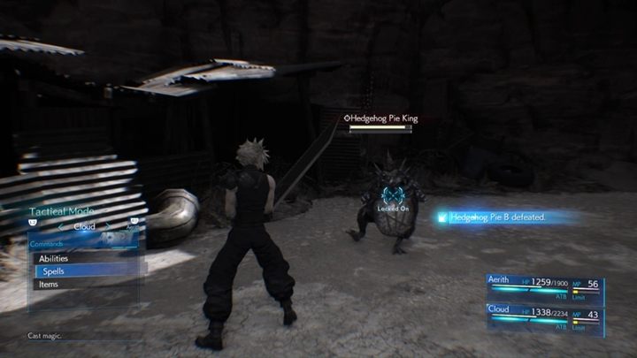 After all the children are found, you will be sent to kill Hedgehog Pie King - Final Fantasy 7 Remake: Kids on Patrol quest, walkthrough - Chapter 8, Budding Bodyguard - Final Fantasy 7 Remake Guide