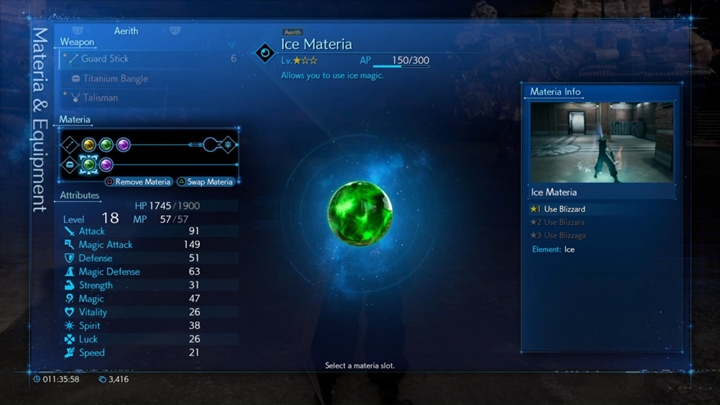 Materia name - Final Fantasy 7 Remake: Green Materia - where, how to get? - Materia - Final Fantasy 7 Remake Guide