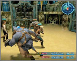 In the hall where you begin collect every single treasure, save you progress and continue forth - Nalbina Fortress - dungeons | Part I - Part I - Final Fantasy XII Game Guide