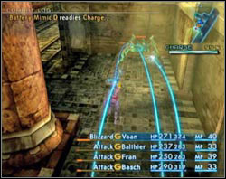 The gauge under the mini map shows the level of power - Barheim Passage | Part I - Part I - Final Fantasy XII Game Guide