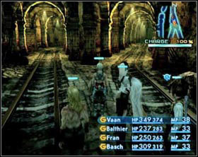 Here you can see two mimics - one is already draining the energy and the other is searching for a right spot - Barheim Passage | Part I - Part I - Final Fantasy XII Game Guide
