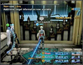 Go to a big hall with two devices inside (see map above) - Dreadnought Leviathan | Part I - Part I - Final Fantasy XII Game Guide