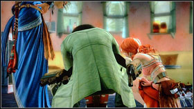 Before you will return to him open the chest located on the left - Walkthrough - Chapter XI - Part 2 - Walkthrough - Final Fantasy XIII - Game Guide and Walkthrough