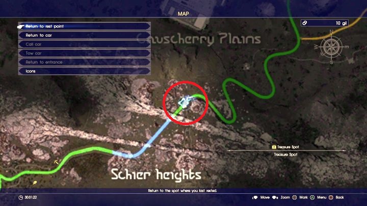 The location on the map... - How to acquire all 6 Moogle Charms (+20% EXP each)? - FAQ - Frequently Asked Questions - Final Fantasy XV Game Guide