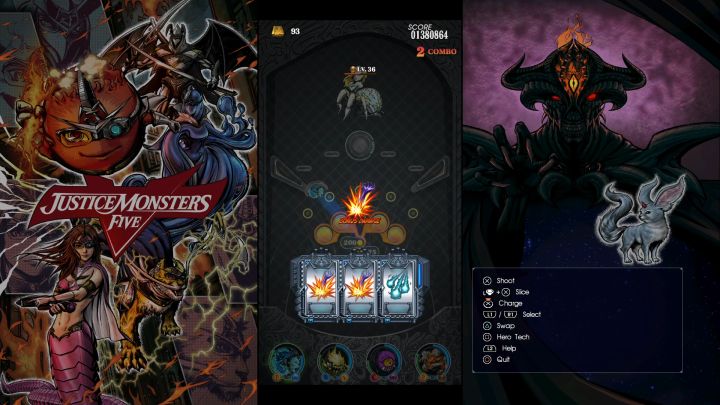 Drawing the reward. - Justice Monster Five mini-game - FAQ - Frequently Asked Questions - Final Fantasy XV Game Guide