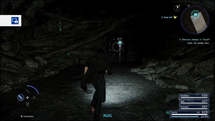 The entrance can be found behind the boss arena. - A Menace Sleeps in Steyliff | Menace Beneath Lucis dungeons - Menace Beneath Lucis - end-game dungeons - Final Fantasy XV Game Guide