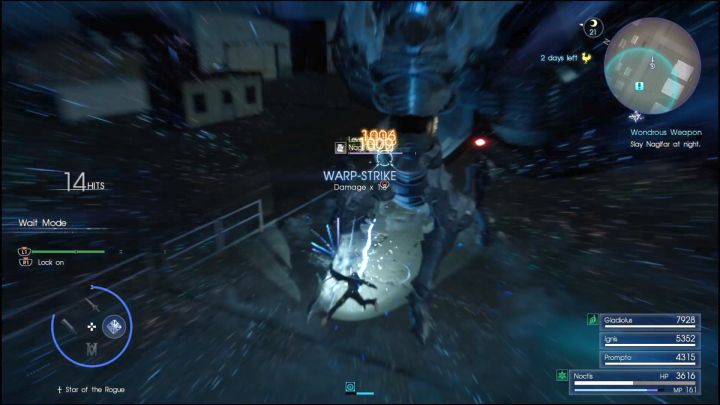 The immensely powerful Nalfgar is the last enemy you will face in this series of quests. - Randolph - legendary weapons | Side quests - Side quests - Final Fantasy XV Game Guide