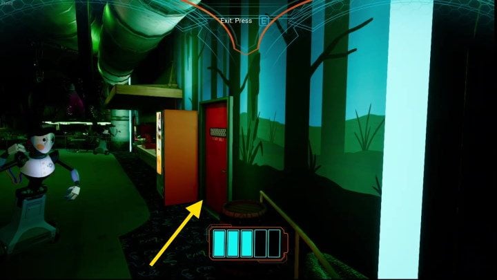 Inside, pick up Security Badge, Mazercise Ticket and Faz Cam - FNAF SB: Thrill Seeker - walkthrough, solution - Walkthrough - FNAF Security Breach Guide