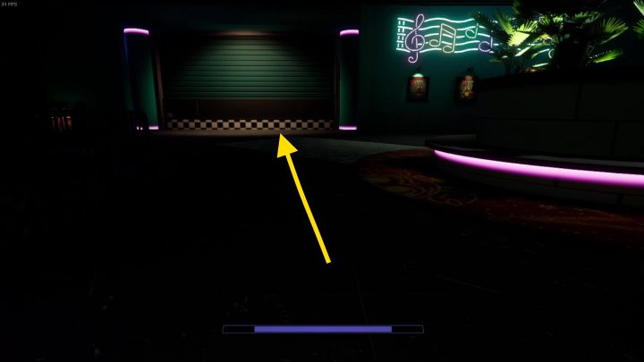 1 - Free Freddy - walkthrough, solution - Transition description - FNAF Security Breach game guide