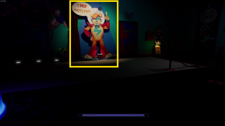 Once you get the Photo Pass, go back to the museum and go to the door to the room where Freddy is being kept - Free Freddy - walkthrough, solution - Transition description - FNAF Security Breach game guide