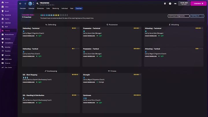 Steam Workshop::Football Manager 2022 backroom staff search filters by  Passion4FM