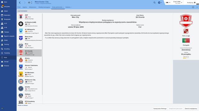 Cooperation with smaller clubs remains the domain of big teams. - How to find the an affiliated club and the patron club? - Questions and Answers - Football Manager 2016 - Game Guide and Walkthrough