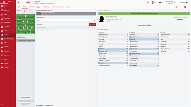 While giving instructions to players, pay attention to their position, the role that goes with that position and attributes that they need to meet your expectations. - Player instructions - Tactics - Football Manager 2016 - Game Guide and Walkthrough