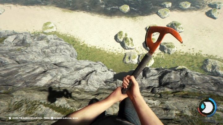 First, you must die - the easiest way to do it is by falling from a height. - The Forest: How to quickly get a map and a compass? - Resources and equipment in The Forest - The Forest Game Guide