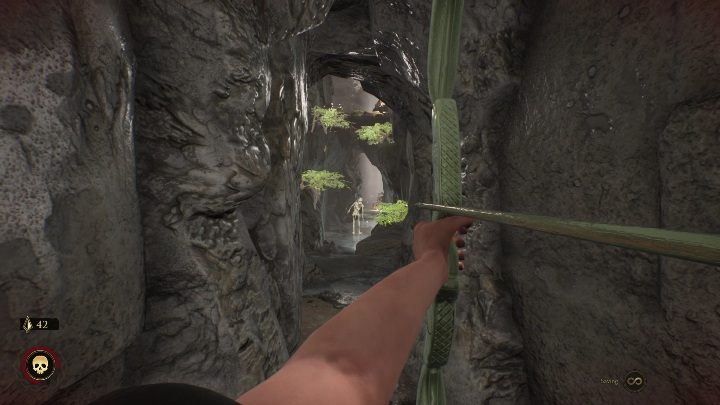 You'll once again end up in a cave - The Forgotten City: Golden Bow - how to get? - FAQ - The Forgotten City Guide