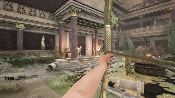 You'll reach the next courtyard - The Forgotten City: Golden Bow - how to get? - FAQ - The Forgotten City Guide