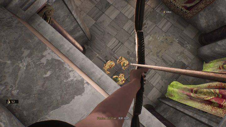 You can easily avoid enemies by using the vines to change your height - The Forgotten City: Golden Bow - how to get? - FAQ - The Forgotten City Guide