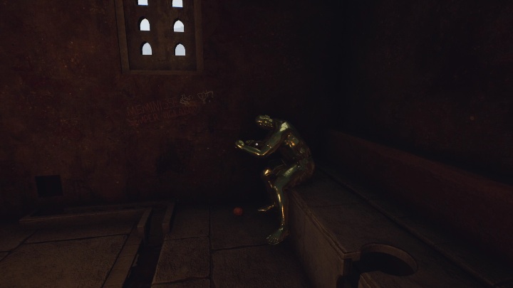 Location in the city public restroom - The Forgotten City: Where to find graffiti? - FAQ - The Forgotten City Guide