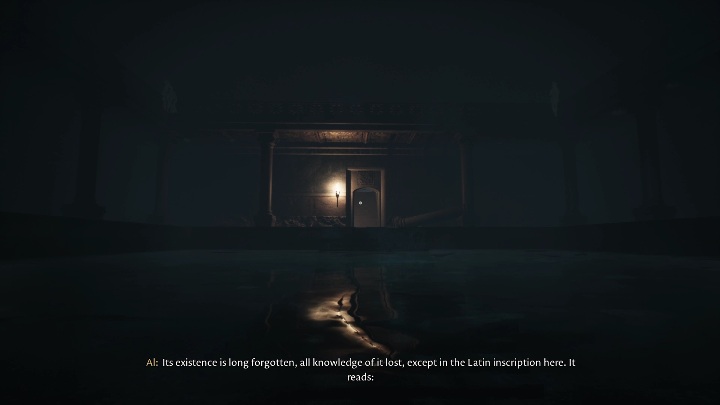 You will fall into a small reservoir - The Forgotten City: Awakening - walkthrough - Prologue - The Forgotten City Guide