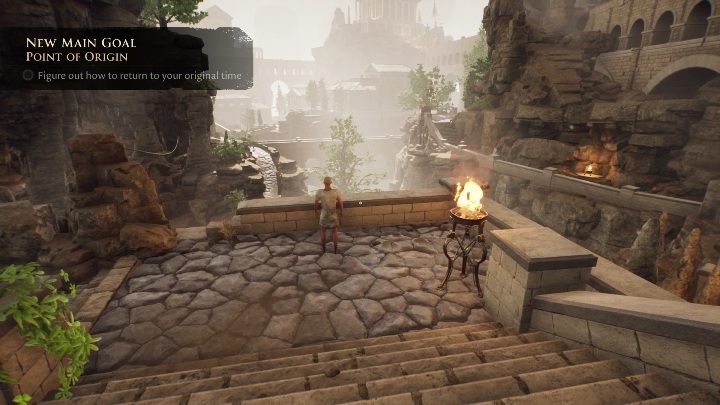 After passing through the loop/portal, you will reach ancient Rome - The Forgotten City: Learning the Golden Rule - walkthrough - Part 1 - The Forgotten City Guide