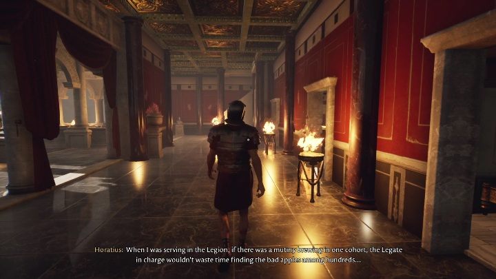 Again, you can use the key (E on PC) to easily follow the man - The Forgotten City: Learning the Golden Rule - walkthrough - Part 1 - The Forgotten City Guide