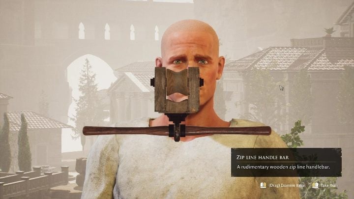 Galerius will believe you and give you a very important object that will make it easier to travel around the map and significantly speed up exploration - a zip line - The Forgotten City: Heal Iulia - walkthrough - Part 1 - The Forgotten City Guide