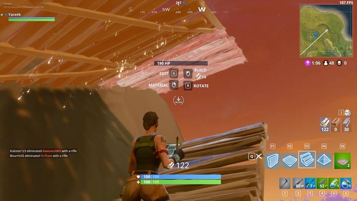 Just like with the previous constructions, here, the key is to do it over and over again until you are satisfied with the results - Building for advanced players | How to win? - How to play and win? - Fortnite: Battle Royale Game Guide