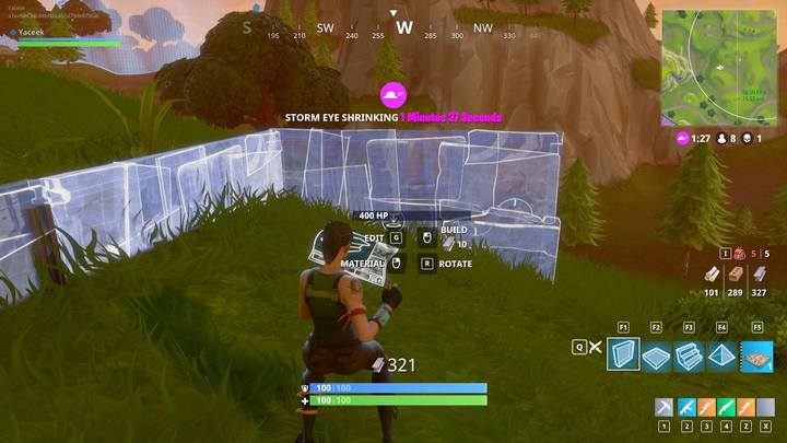 1x2 fortresses are the most optimal choice. - Building system and building | How to win? - How to play and win? - Fortnite: Battle Royale Game Guide