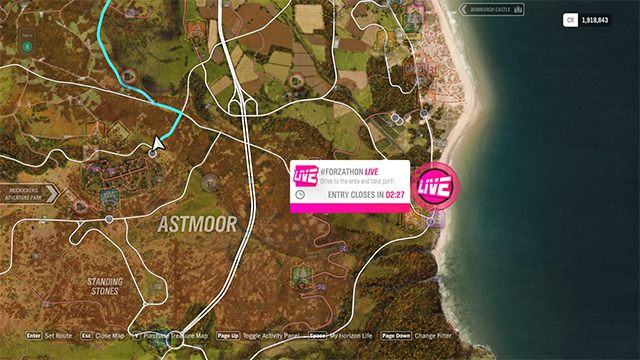 The game will inform you when and where the Forzathon Live event will start. If you arrive in late - you will not be able to participate in it. - Differences between the Horizon Life and Horizon Solo modes in Forza Horizon 4 - FAQ - Forza Horizon 4 Game Guide