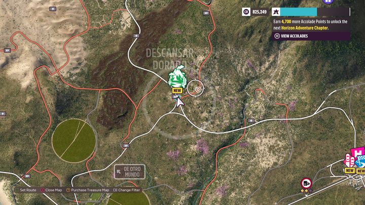 To find out where the barn is, you first need to complete the Baja quests - Forza Horizon 5: All Barn Finds - list - Guide - Forza Horizon 5 Guide