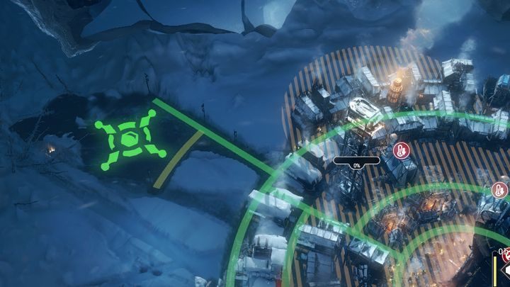 They mark places where you can build a Coal Mine - Excavating coal in Frostpunk - Gameplay mechanics - Frostpunk Game Guide