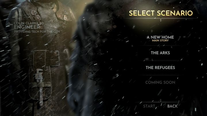 In the first scenario, called A New Home, you will have to deal with gradually falling temperatures - All scenarios differences in Frostpunk - Scenarios - Frostpunk Game Guide