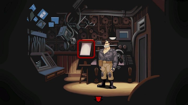 As a result the woman from the room on the left will move to the room on the right - Foil Ripburgers intentions | Chapter Three Walkthrough - Chapter Three | Full Throttle Remastered Walkthrough - Full Throttle Remastered Game Guide