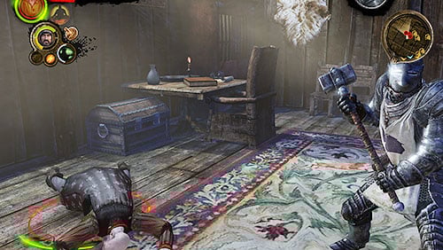 When you finally kill greeter, pick up his Key to the Collectors Cellars and return on the lower floor - Avenge Riverspring -chapters from 8 to 13 - Continuous quests - Game of Thrones - Game Guide and Walkthrough