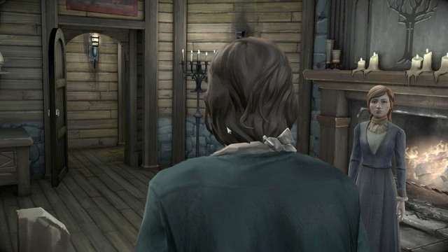 To get up from bed, press the buttons shown on the screen and after that using the direction buttons move towards the door - Chapter 2 | Episode 2: The Lost Lords - Episode 2: The Lost Lords - Game of Thrones: A Telltale Games Series Game Guide