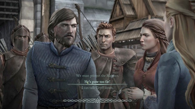 After the conversation with Cotter or Finn and Cotter, you cut back to Rodrik - Chapter 3 | Episode 4: Sons of Winter - Episode 4: Sons of Winter - Game of Thrones: A Telltale Games Series Game Guide