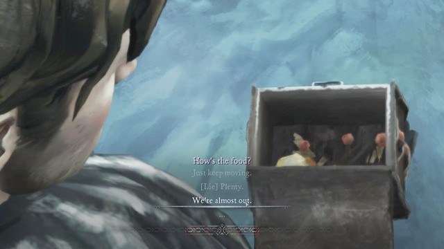 After you cut to Gared talk to Cotter - Chapter 5 | Episode 4: Sons of Winter - Episode 4: Sons of Winter - Game of Thrones: A Telltale Games Series Game Guide