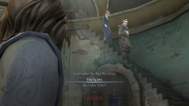 Take a look around and check out the alternative escape route - Chapter 6 | Episode 4: Sons of Winter - Episode 4: Sons of Winter - Game of Thrones: A Telltale Games Series Game Guide